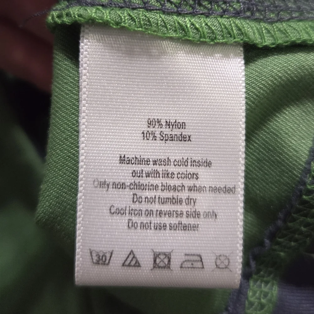 Alo 1/2 Zip Green Active Yogo Pullover Top Women's Size Large - Picture 9 of 9